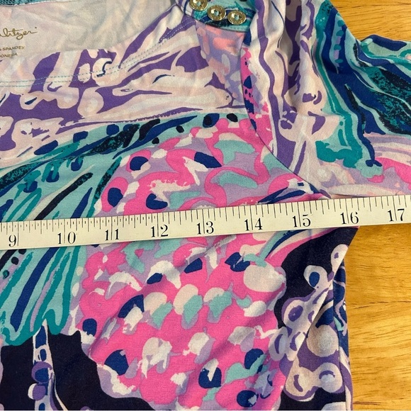 LILLY PULITZER Sophie UPF 50+ Dress in All That She Wants Print - Picture 14 of 16